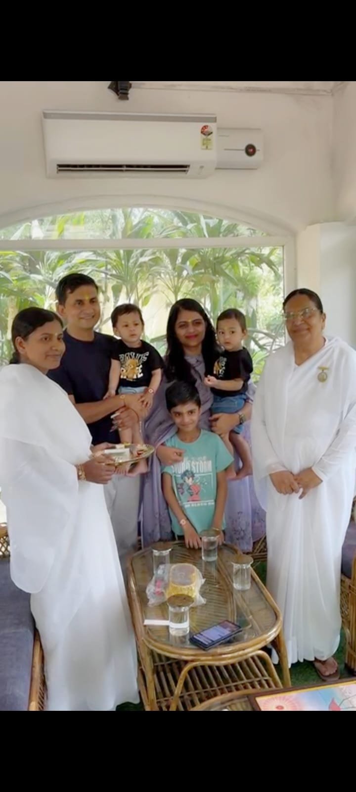 Rakhi Celebrated with Collector Manju, Brahma Kumaris Share Spiritual Bond