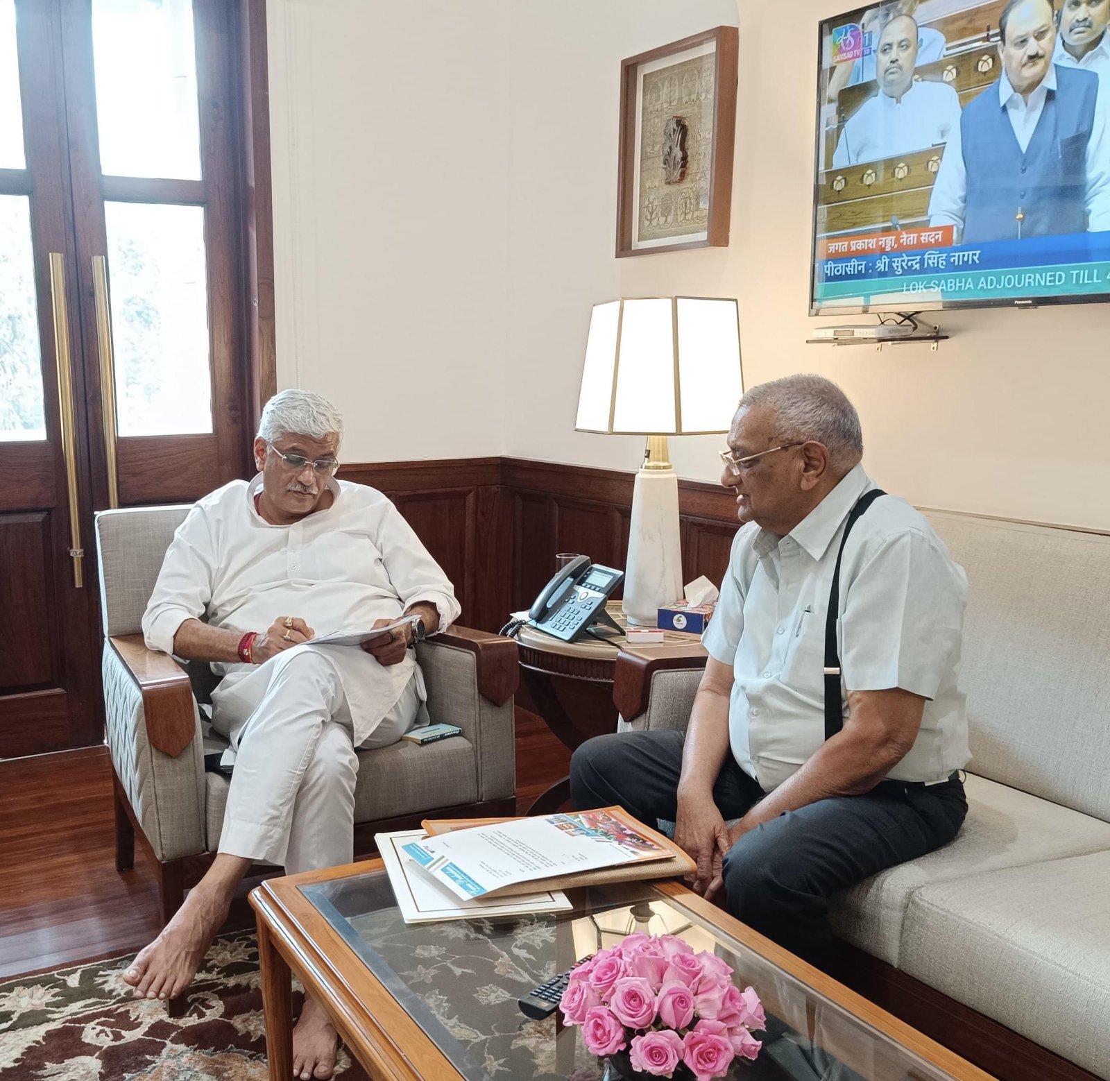 केन्द्रीय संस्कृति और पर्यटन मन्त्री गजेन्द्र सिंह शेखावत को सुर संगम के 36 वें राष्ट्रीय युवा संगीत समारोह के लिए किया आमन्त्रित