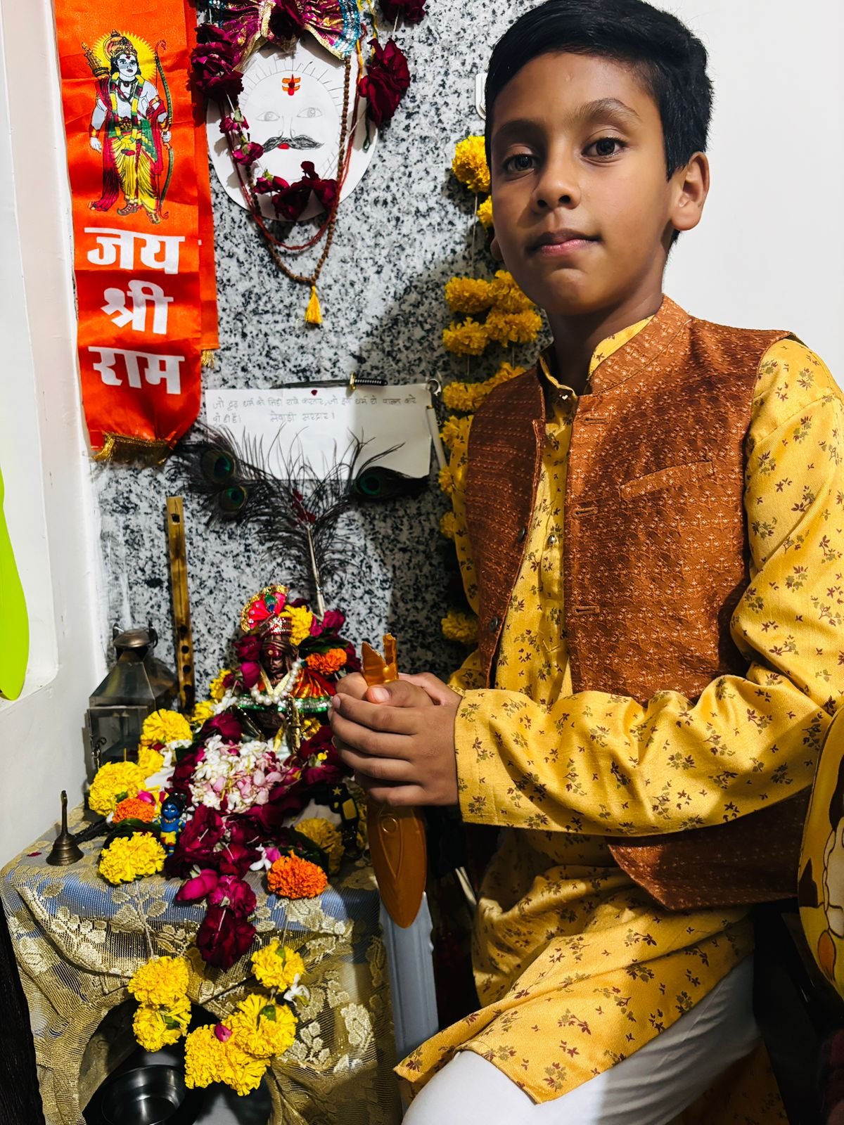 यश महाराणा प्रताप को आराध्य मानकर करता है पूजा