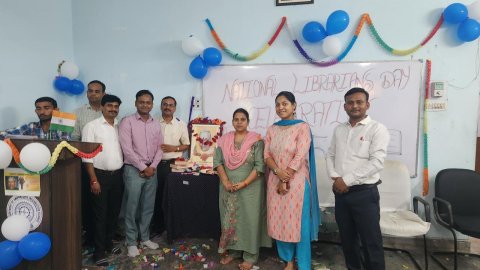 पद्मश्री डॉ. रंगनाथन की जन्मजयंती महोत्सव, राष्ट्रीय पुस्तकालयाध्यक्ष दिवस एवं अंतर्राष्ट्रीय युवा दिवस का आयोजन