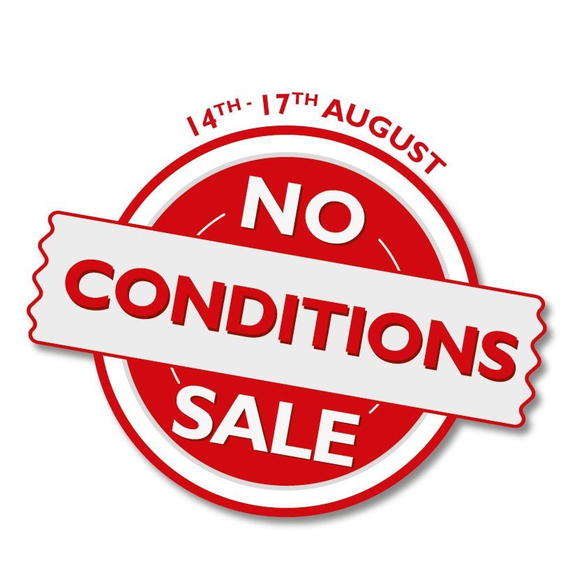 Fashion Factory Announces “No Conditions Sale