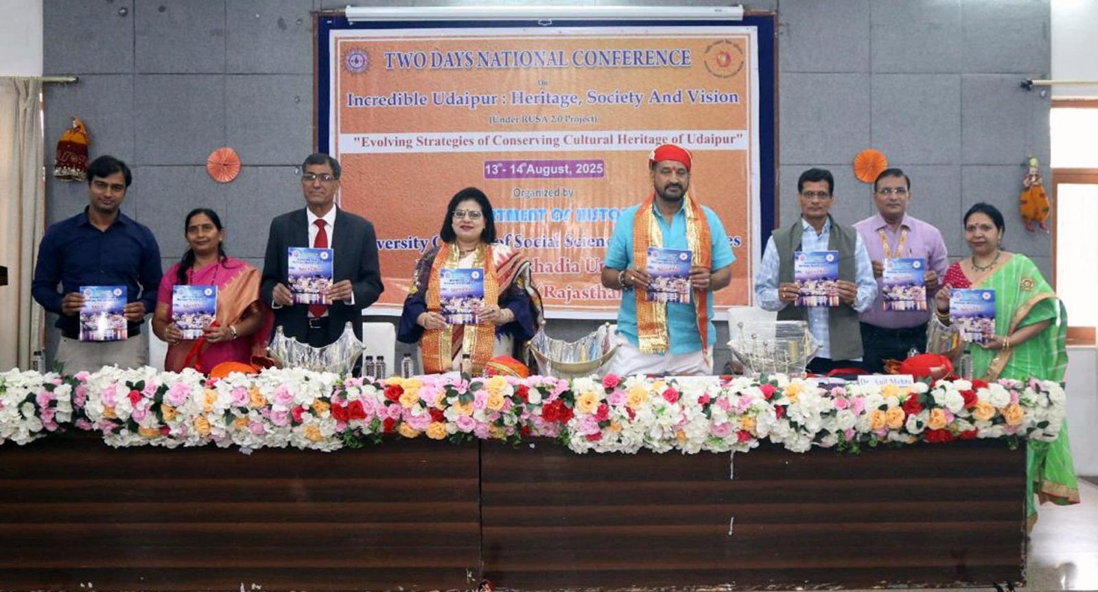 अतुलनीय उदयपुरः विरासत, समाज एवं दृष्टि विषयक दो दिवसीय संगोष्ठी शुरू