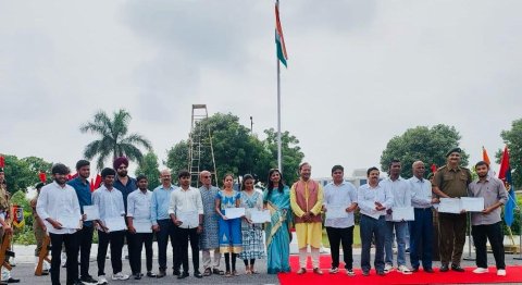 एसपीएसयू में 79वां स्वतंत्रता दिवस समारोह जोश, उत्साह और देशभक्ति के साथ मनाया गया