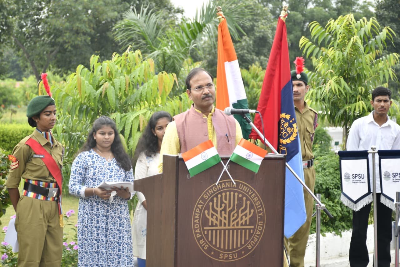 #### SPSU Celebrates the 79th Independence Day with Pride, Honour and Patriotism