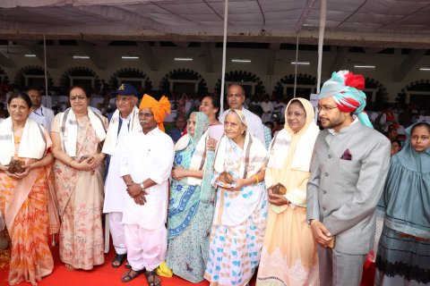 उदयपुर में उत्साह व उमंग के साथ मनाया 79वां स्वाधीनता दिवस