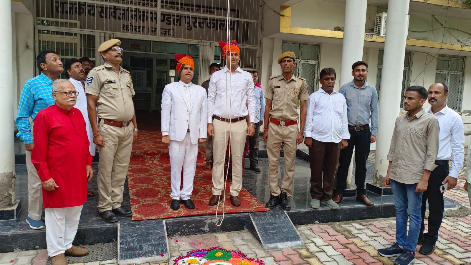 राजकीय सार्वजनिक मण्डल पुस्तकालय कोटा में धूमधाम से मनाया गया 79वां स्वतंत्रता दिवस