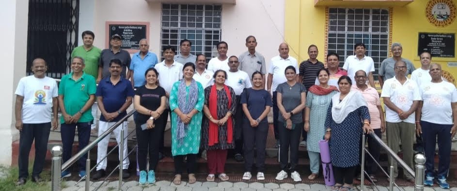 200 Weeks of Continuous Free Yoga Camp at Sukhadia University