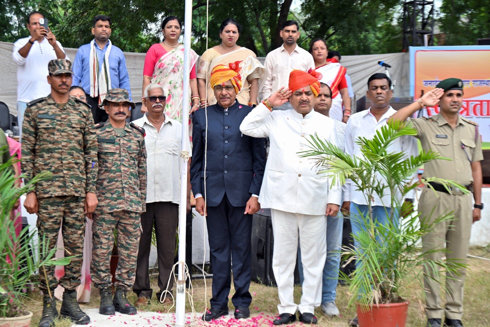 #### 79th Independence Day Celebrated at Vidyapeeth with Splendor
