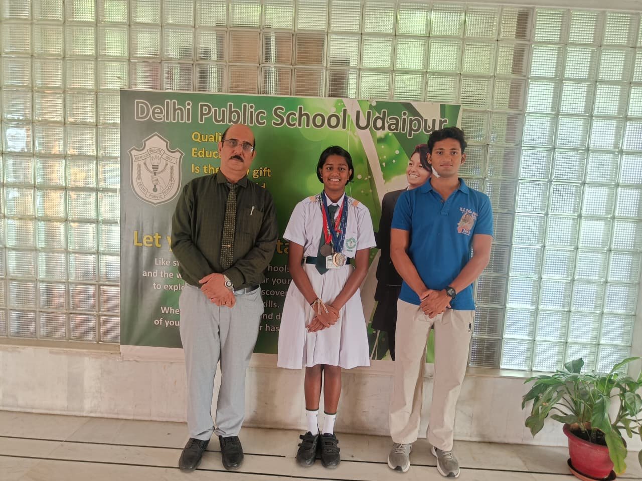 Alia of DPS Udaipur Shines in CBSE West Zone Swimming Championship