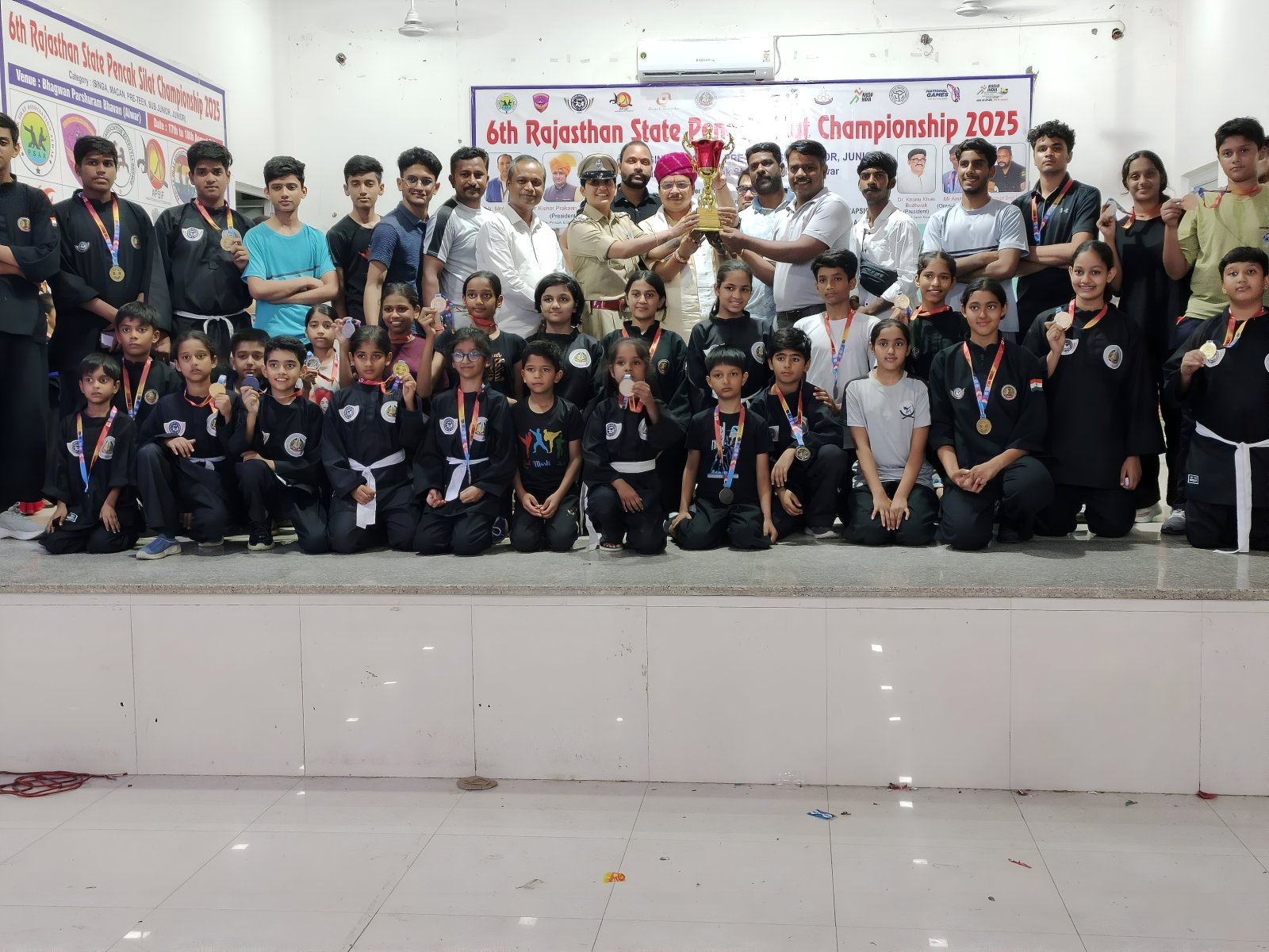 27 गोल्ड, 10 सिल्वर, 10 ब्रोंज सहित 47 मेडल,ओवरऑल स्टेट सेकंड ट्रॉफी पर किया कब्जा