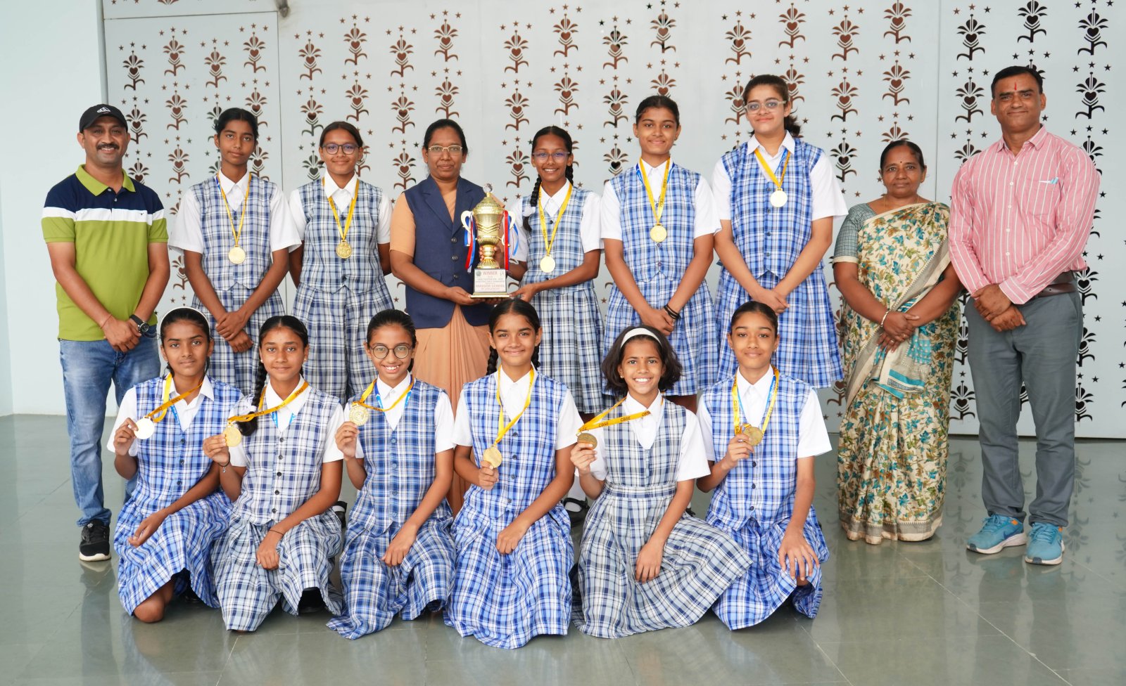 सेंट मेरीज़, न्यू फतेहपुरा की अंडर-14 बालिका टीम ने CBSE क्लस्टर XIV बास्केटबॉल प्रतियोगिता में प्रथम स्थान प्राप्त कर रचा इतिहास!