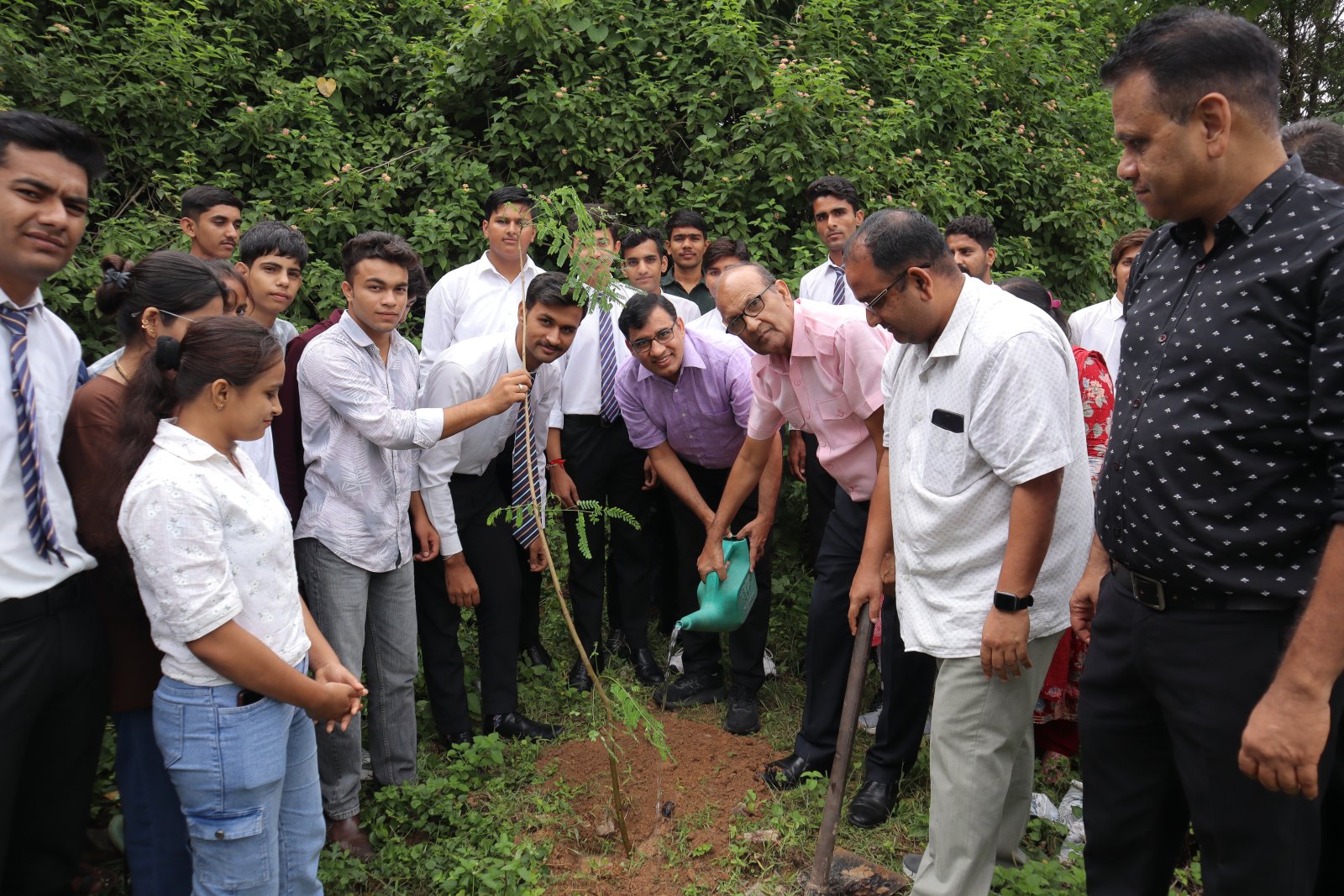 #### Tree Plantation Drive "Ek Ped Maa Ke Naam" Organized at Pacific University