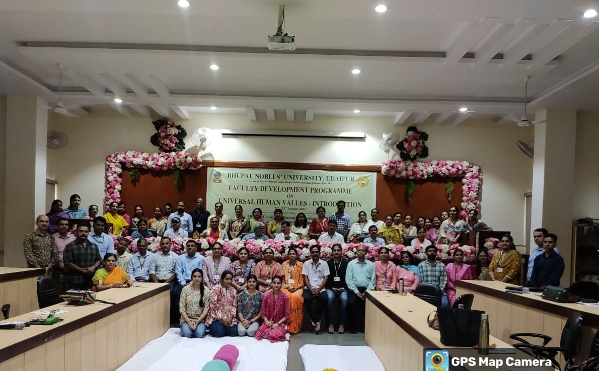 भूपाल नोबल्स विश्वविद्यालय में तीन दिवसीय फेकल्टी डवलपमेंट प्रोग्राम का हुआ आगाज