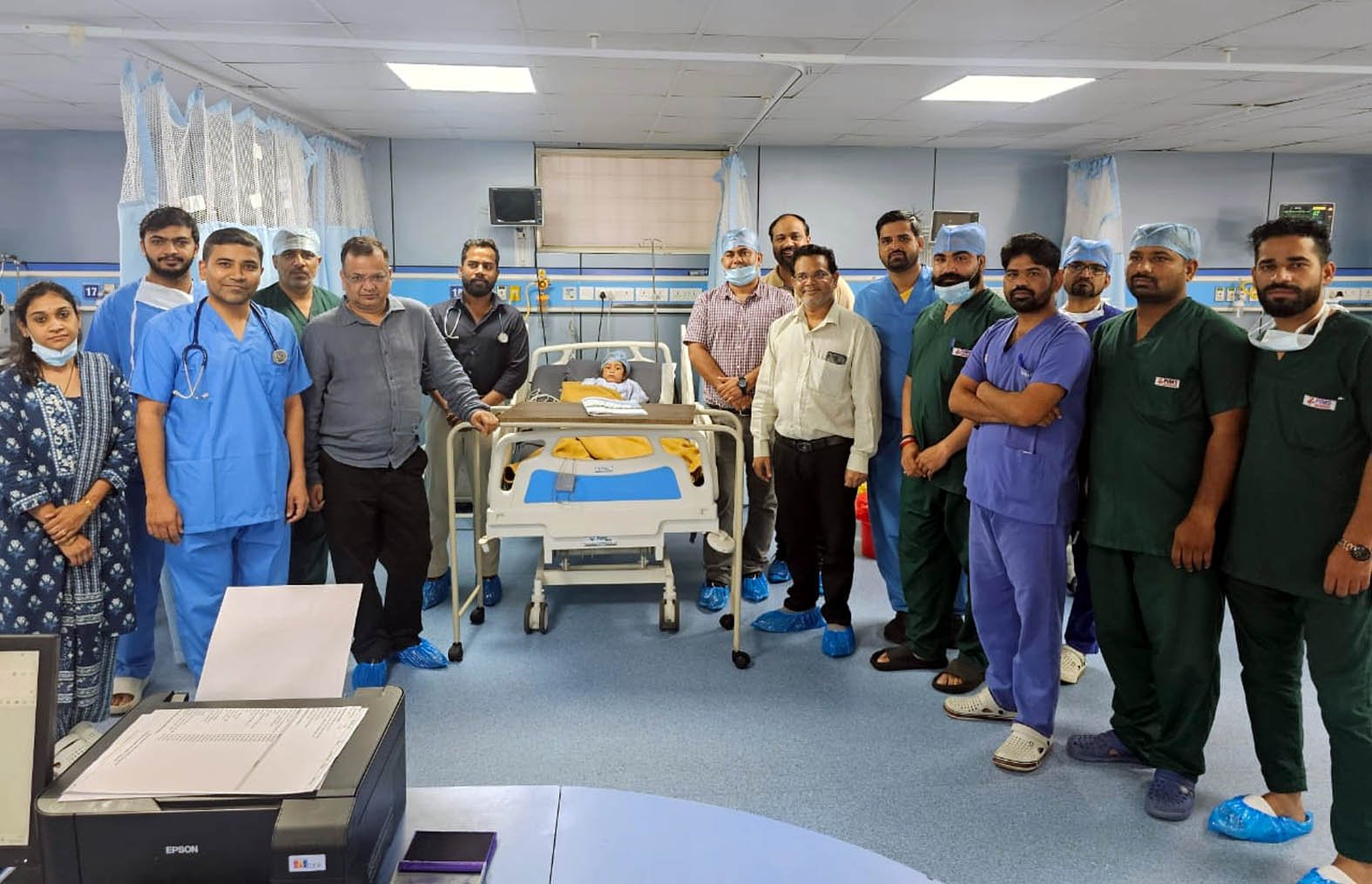 पिम्स हॉस्पिटल में कार्डियोलॉजिस्ट की मदद से बिना ओपन हार्ट सर्जरी के ह्रदय के  छेद का सफल उपचार