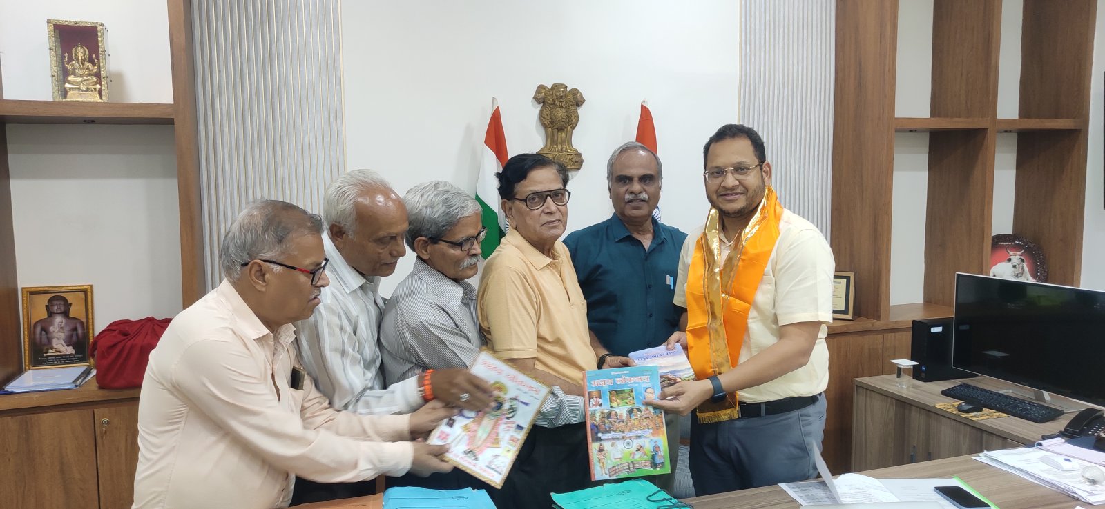 अमरचंद बड़वा संस्थान ने यूडीए आयुक्त का सम्मान किया