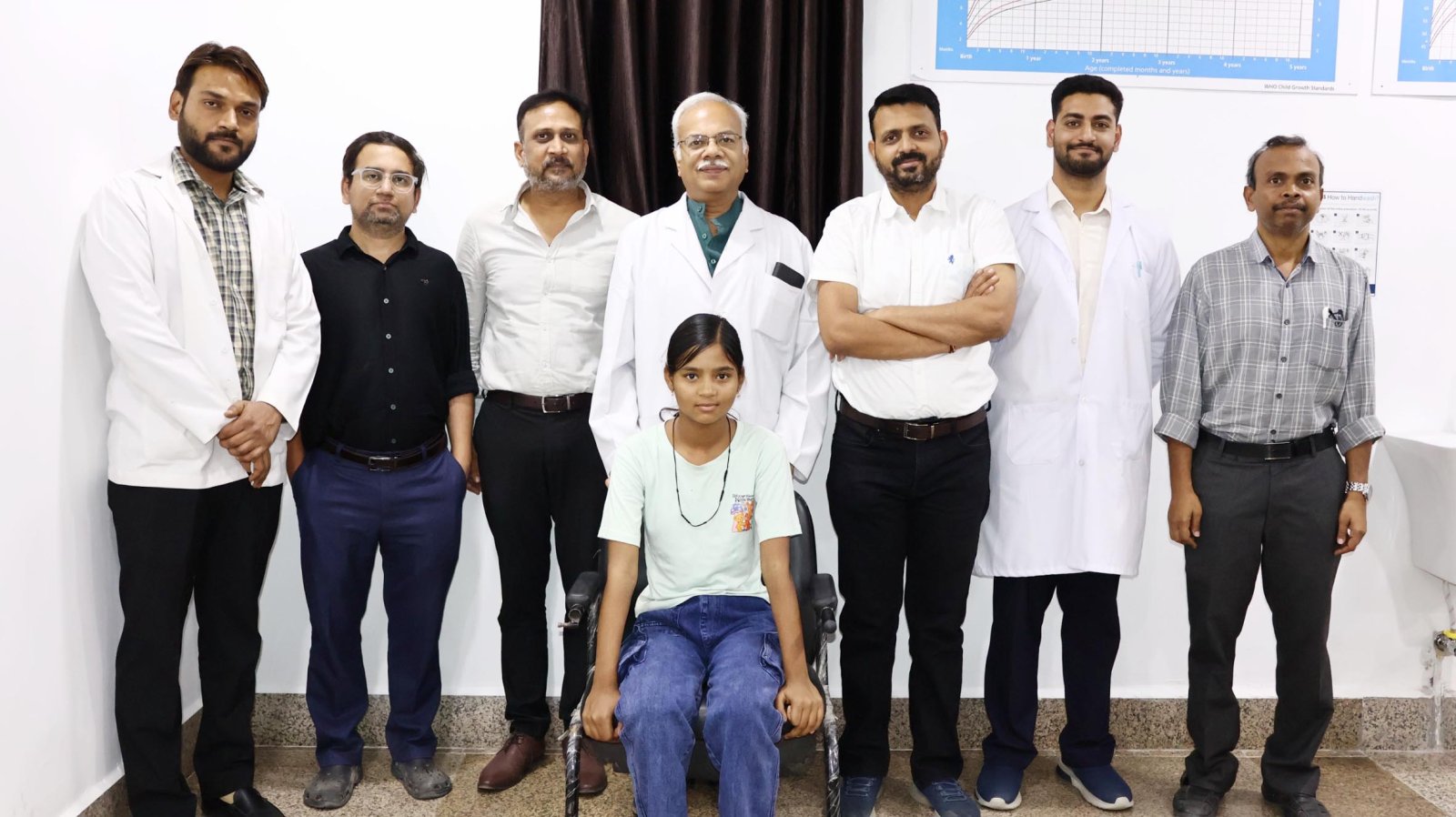पिम्स हॉस्पिटल, उमरड़ा में बच्ची के गुर्दे की सफल सर्जरी