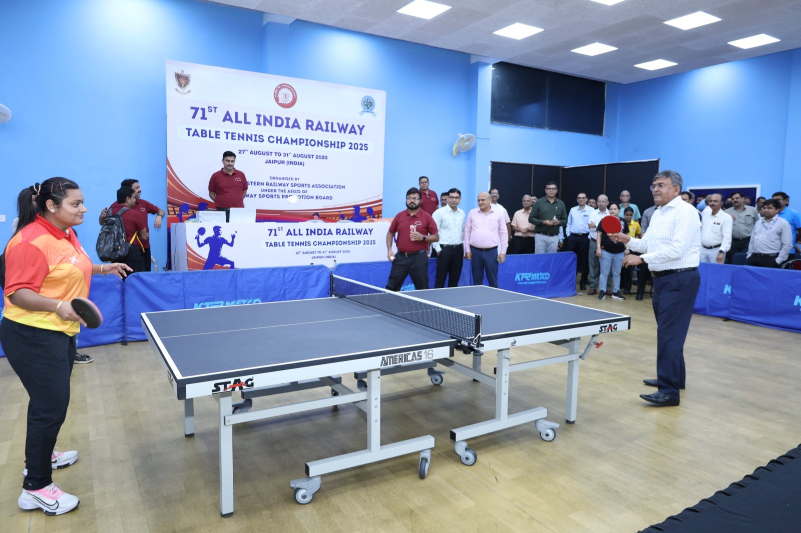71वीं अखिल भारतीय रेलवे टेबल टेनिस चौम्पियनशिप 2025-26 का आयोजन
