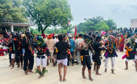 मेवाड़ में चहुंओर लोकनृत्य गवरी की धूम