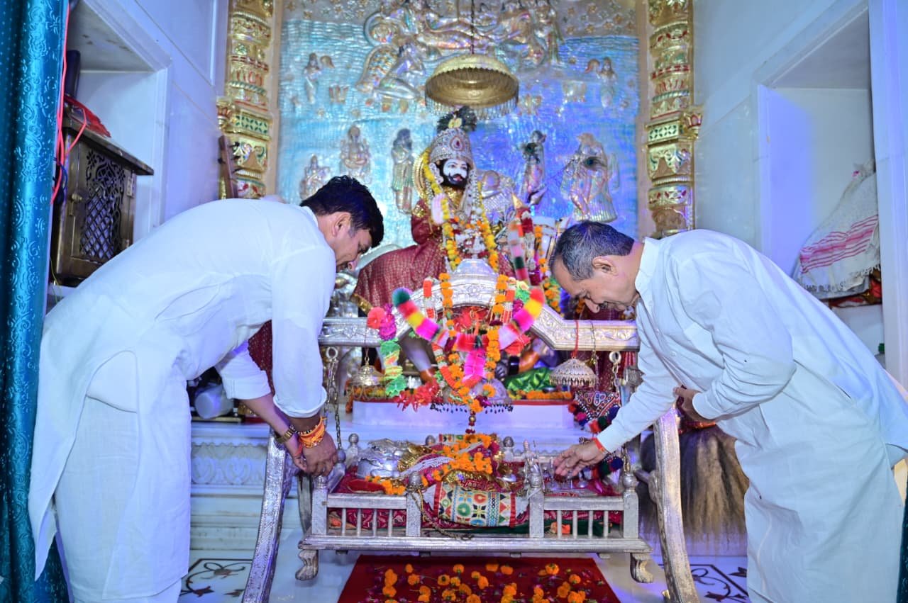 भाजपा प्रदेष अध्यक्ष राठौड़ ने बाबा रामदेव की जन्म स्थली के किए दर्षन