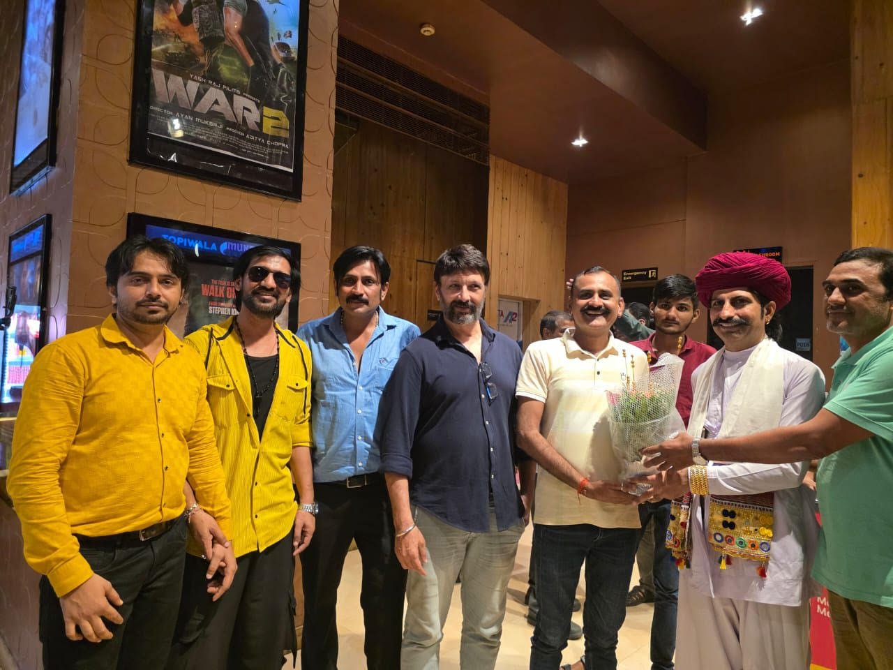 श्री देसाई फिल्म प्रोडक्शन के बैनर तले बनी ऐकलो रबारी फिल्म का  गोरेगांव मुंबई मे हुआ ट्रेलर रिलीज