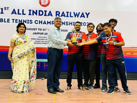 71st All India Railway Table Tennis Championship 2025-26 Concludes in Jaipur