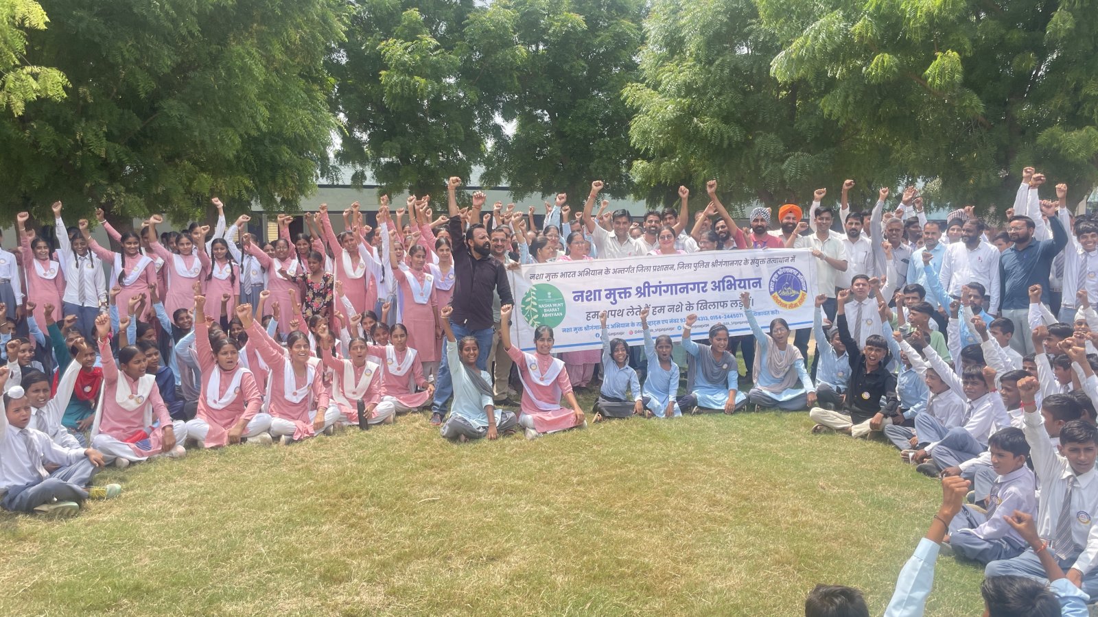 राजकीय उच्च माध्यमिक विद्यालय 9 ज़ैड में नशा मुक्ति कार्यशाला आयोजित