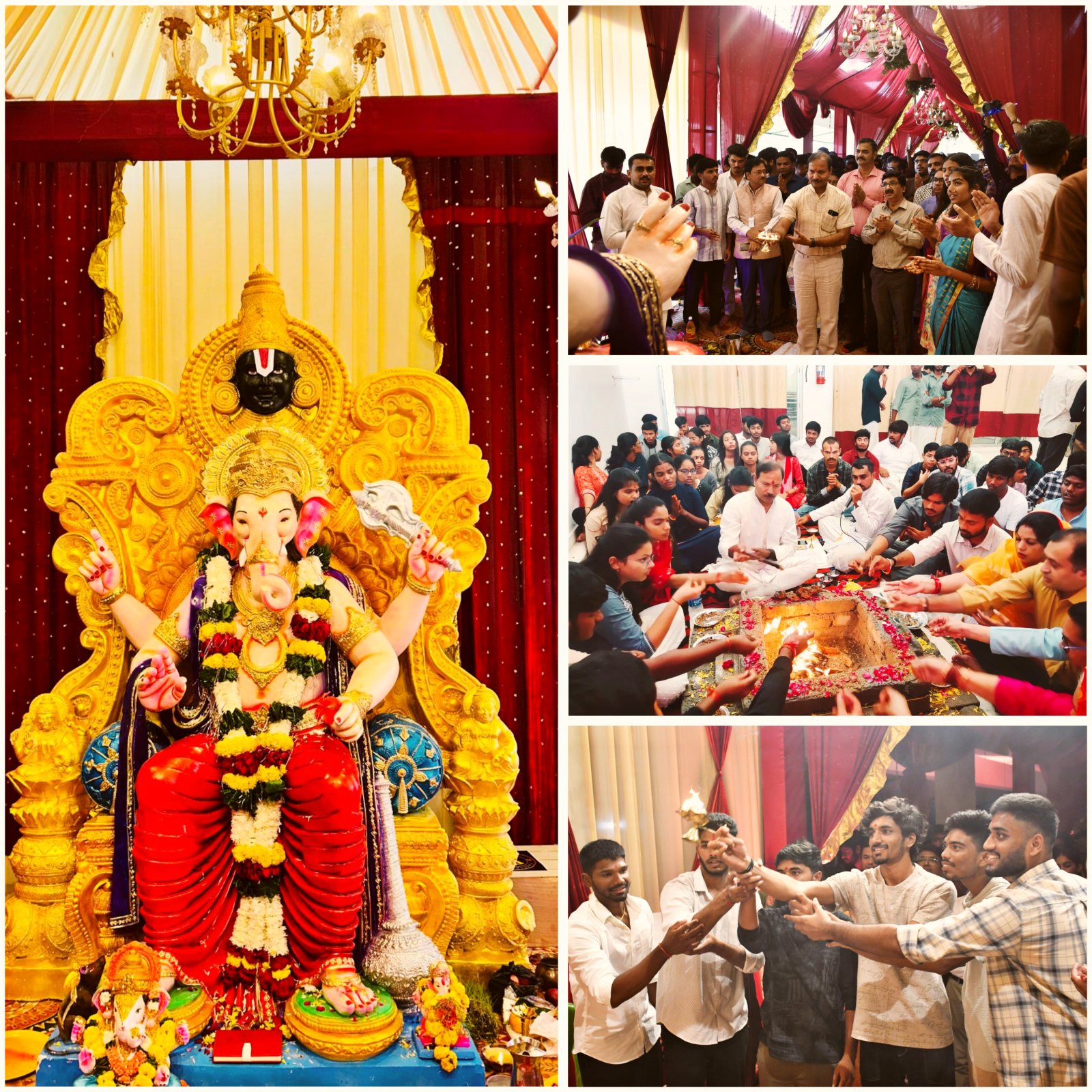 #### SPSU Celebrates Ganesh Utsav with Grandeur and Devotion