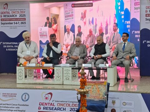 डेन्टल ओनकोलोजी एण्ड रिसर्च पर दो दिवसीय द्वितीय अन्तर्राष्ट्रीय काॅन्फ्रेन्स प्रारम्भ