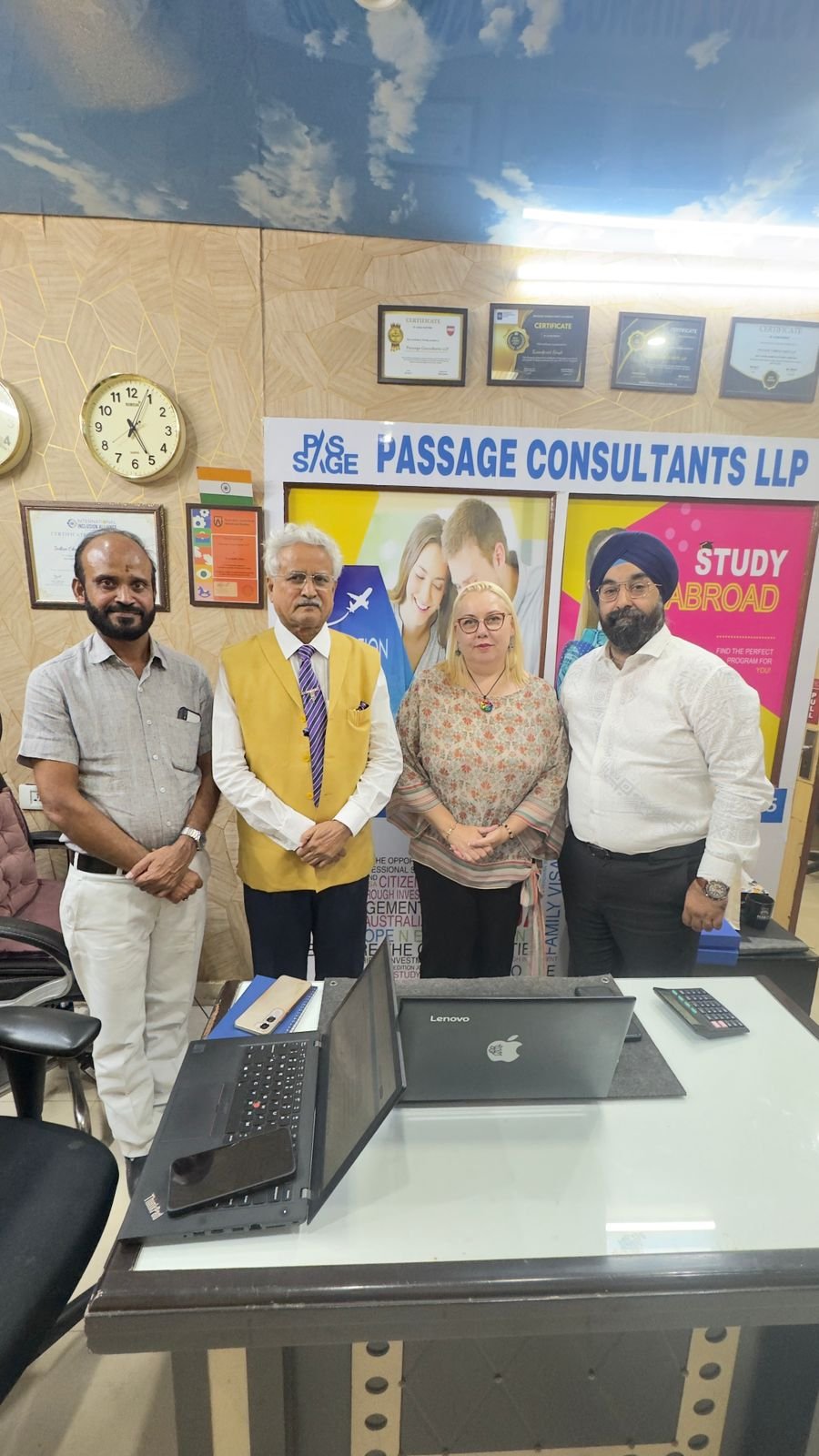 Apex University Rajasthan Holds Key Talks with Romanian Universities on MoU
