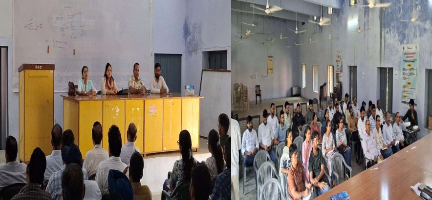 प्रशिक्षण में दी जन्म-मृत्यु एवं विवाह संशोधन की जानकारी