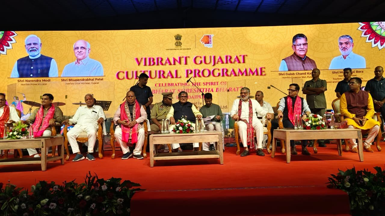 ###Vibrant Gujarat Cultural Program in Udaipur