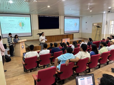 एम पी यू ए टी , उदयपुर के संघटक सी टी ए ई के इलेक्ट्रॉनिक्स विभाग मे स्मार्ट इंडिया हेकाथान (S I H -2025) का आयोजन