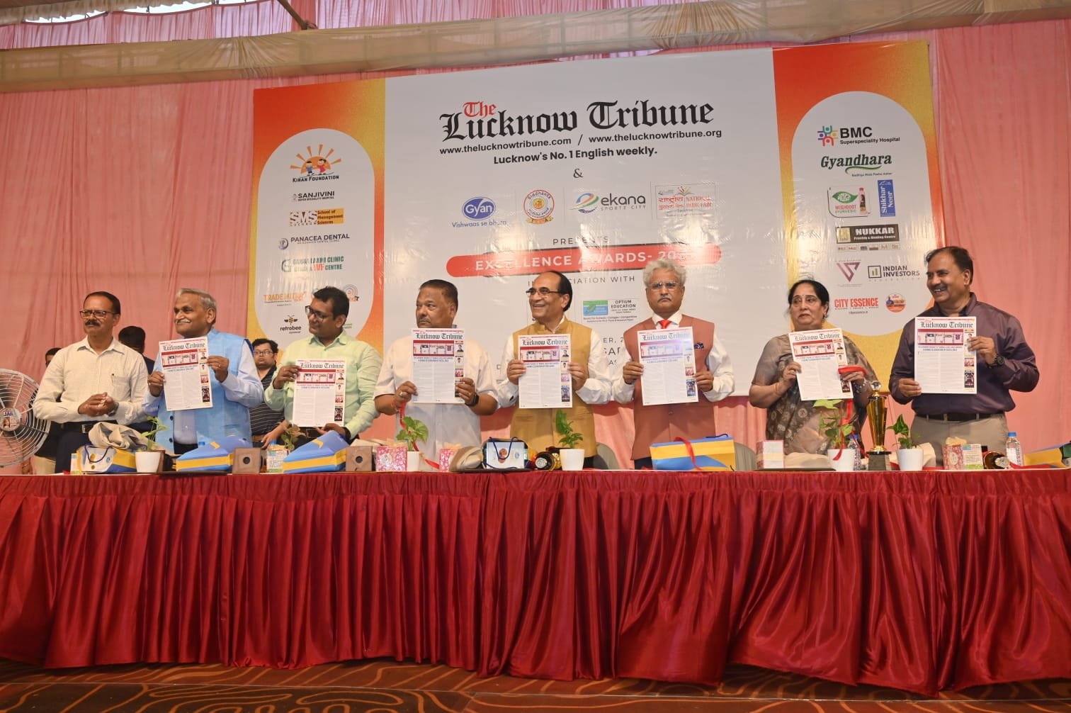National Book Exhibition and The Lucknow Tribune Excellence Awards Concluded in Lucknow