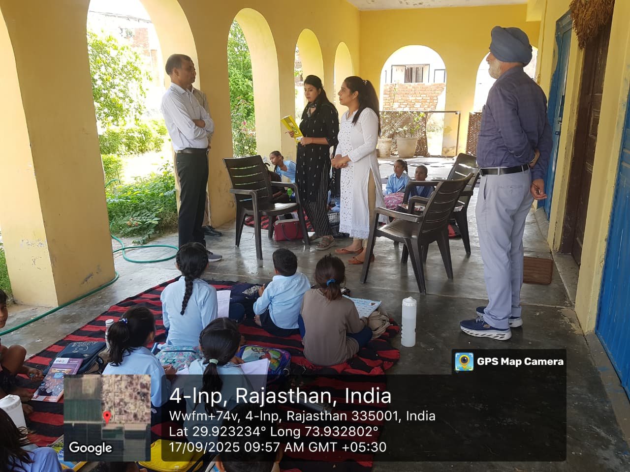 राजस्थान उच्च न्यायालय के निर्देश पर जिले के जर्जर अवस्था के राजकीय स्कूलों का एडीजे ने किया निरीक्षण