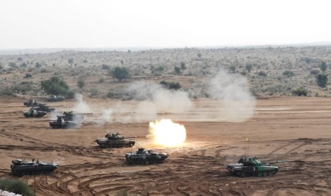  Saptā Shakti Command conducted the integrated firepower exercise ‘Amogh Fury’ in Rajasthan.