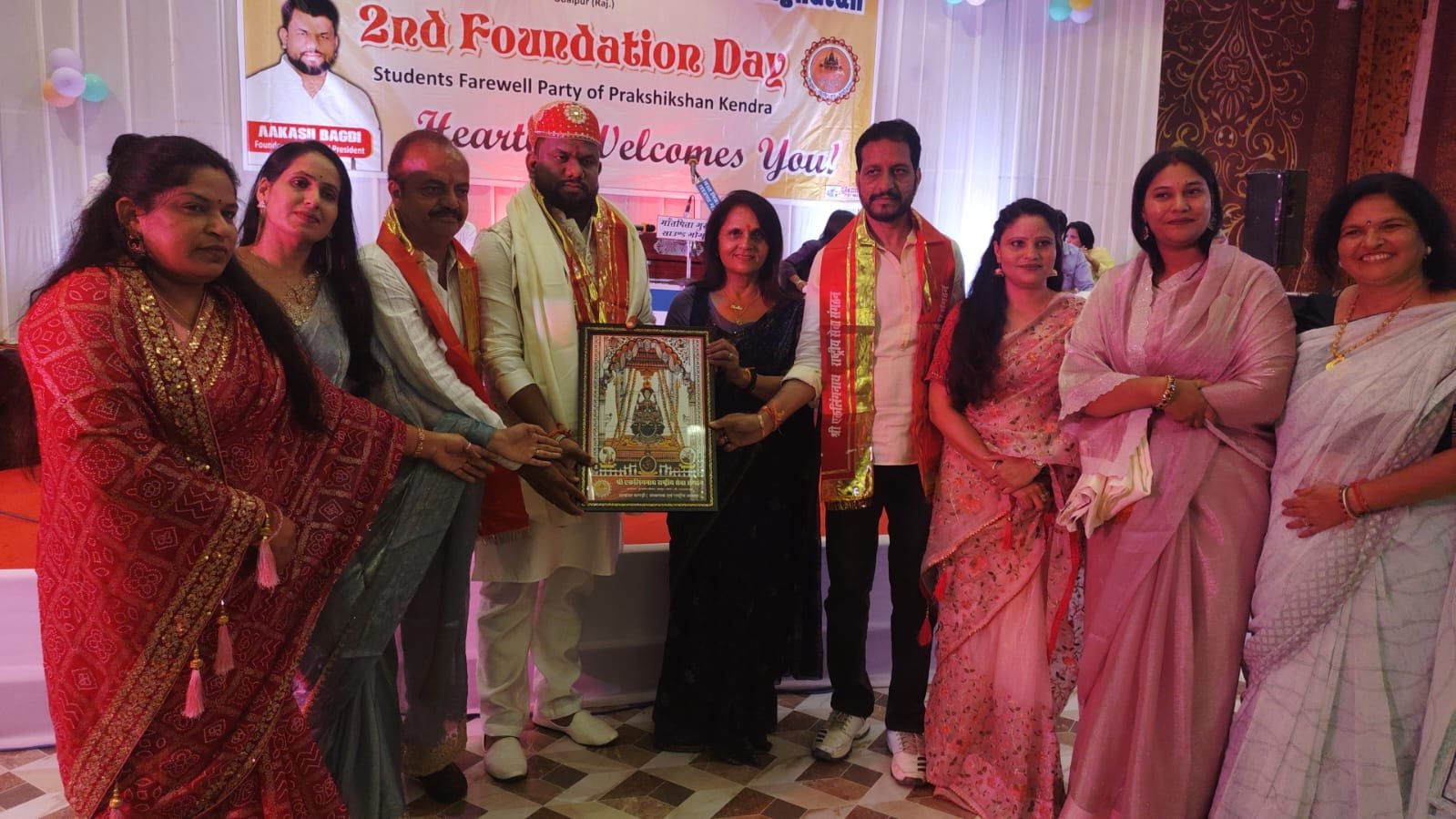#### Eklignath Seva Sangthan Marks Second Foundation Day