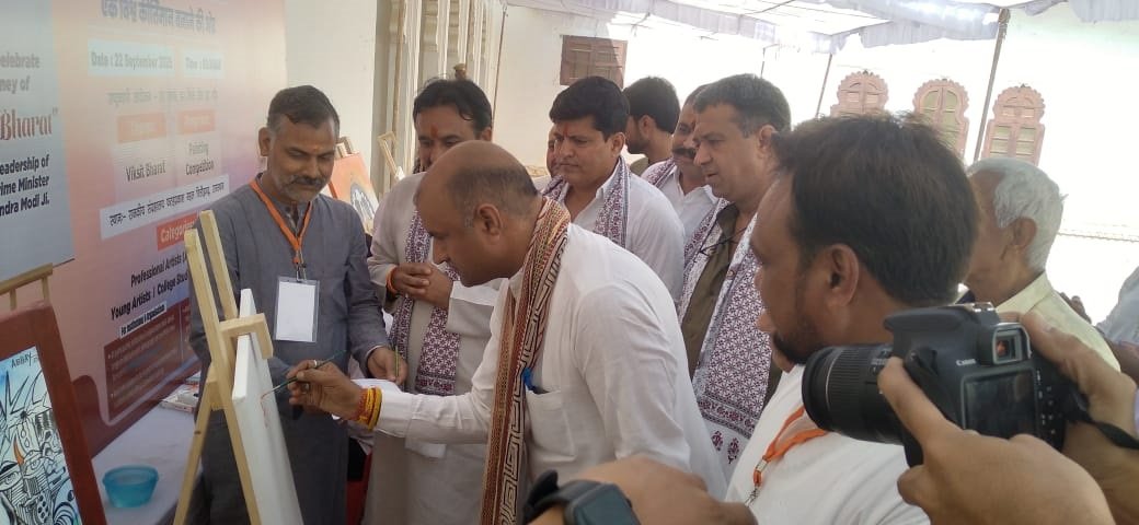 Seva Parv 2025: Colors of Viksit Bharat with Art
