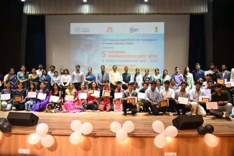 गीतांजलि इंस्टीट्यूट ऑफ फार्मेसी, गीतांजलि यूनिवर्सिटी में विश्व फार्मासिस्ट दिवस का भव्य आयोजन