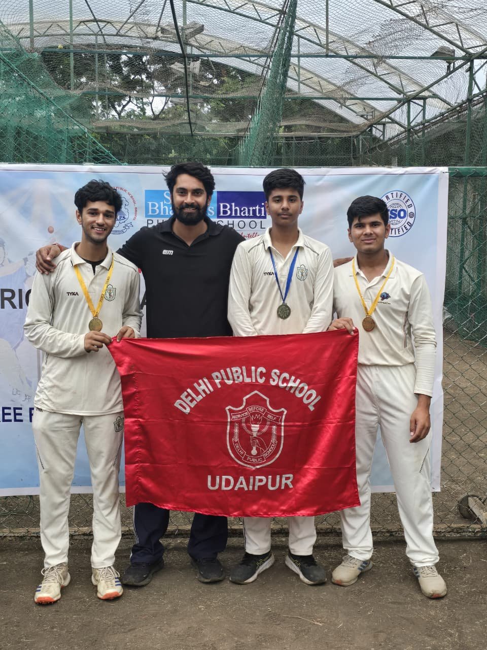 DPS Udaipur Cricketers Selected for National Team