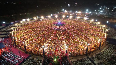 ####Gujarat’s Garba Achieves Global Recognition During Navratri