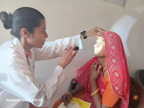 ### Eye Camp Organized by Alakh Nayan Mandir Eye Institute