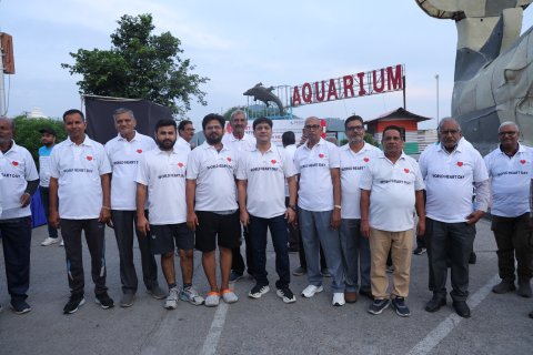 वर्ल्ड हार्ट डे पर आयोजित 'डोंट मिस अ बीट' मैराथन में सैकड़ों लोगों ने लिया हिस्सा