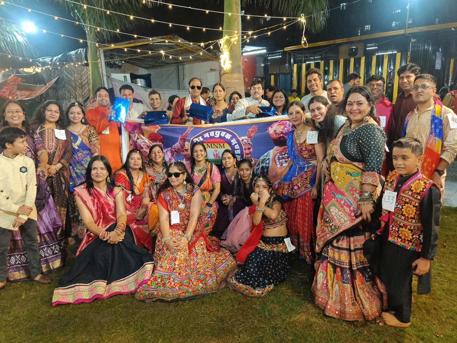 जैन सोशल ग्रुप उदयपुर "कुटुंब" एवं महावीर नवयुवक मंडल द्वारा भव्य गरबा-2025 का आयोजन