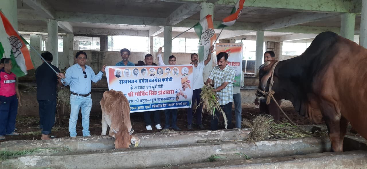 राजस्थान प्रदेश कांग्रेस कमेटी अध्यक्ष एवं पूर्व मंत्री गोविंद सिंह डोटासरा के जन्मदिवस पर पूरे प्रदेश में उत्साह और सेवा कार्यों का अनूठा आयोजन किया गया।