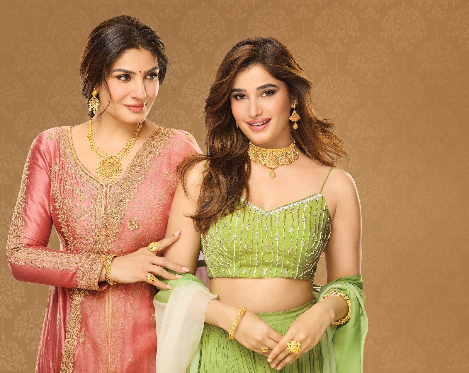 #### Raveena Tandon and Rasha Thadani Make Their First-Ever Brand Debut Together