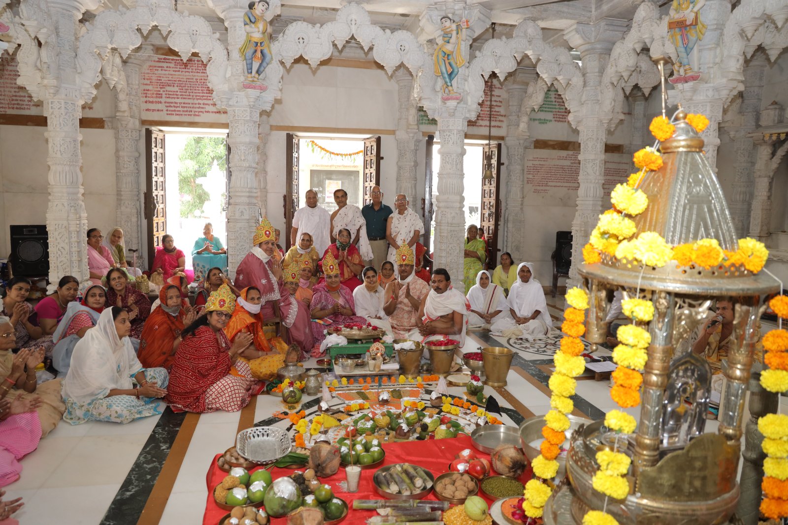 सिद्धचक्र महापूजन कार्यक्रम सम्पन्न