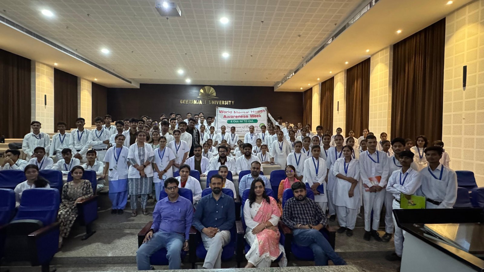 ####World Mental Health Day Observed at Geetanjali Nursing College