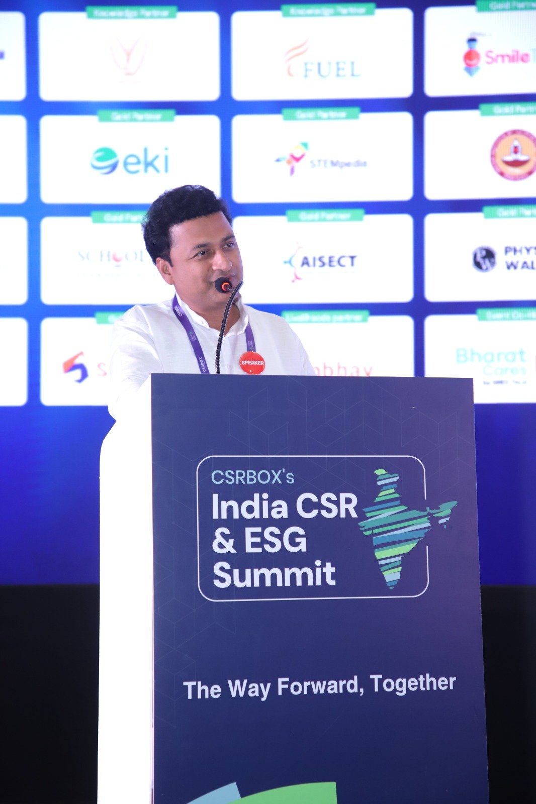 Prashant Agarwal, President of Narayan Seva Sansthan, Shares Insights at Asia’s Largest CSR Forum