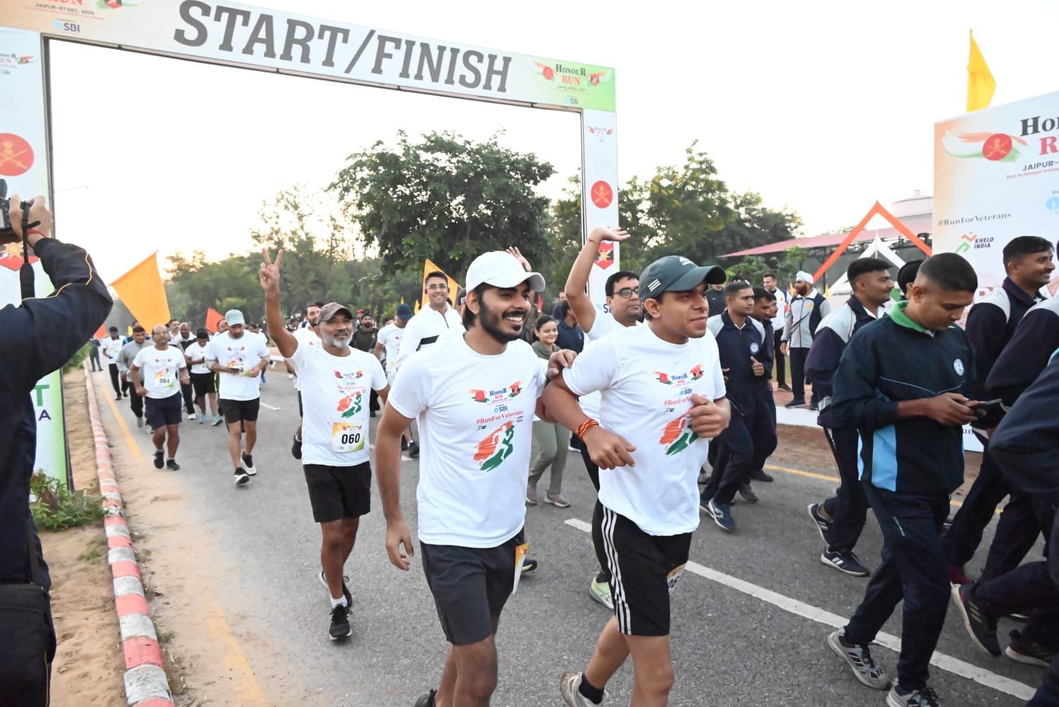 JAIPUR SAPTA SHAKTI COMMAND ORGANISES PROMO RUN TO SALUTE THE VETERANS AND BRAVE HEARTS OF DEFENCE FORCE