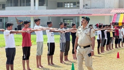 एसपीएसयू में एनसीसी नामांकन अभियान 2025-26